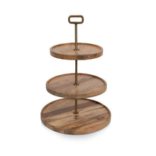 PicnicTimeMangoWood3-TierServingTray - USA Mega Market