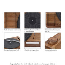 Picnic_Time_Turntable_Cheese_Board_with_Knife_5 - USA Mega Market