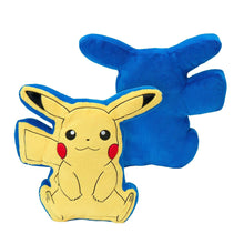 Pokemon Pikachu Cute Silk Touch Throw Blanket and Plush Character Hugger Set