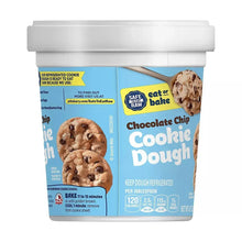 Pillsbury Chocolate Chip Cookie Dough Tub, Bakes 76 Cookies, 4.75 lbs.