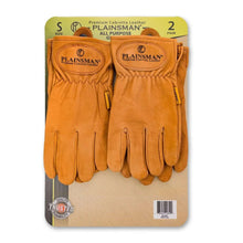 PlainsmanPremiumCabrettaBrownLeatherGloves2Pairs4-_1 - USA Mega Market