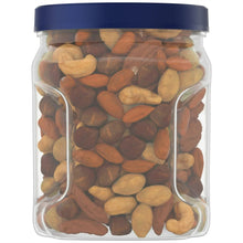PLANTERS Salted Mixed Nuts, Party Snacks, Plant-Based Protein, 27 oz Canister