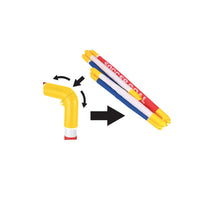 Play Day Foldable Soccer Set (2 Folding Goals, Ball, Inflating Pump, & 4 Stakes) Children Ages 3+