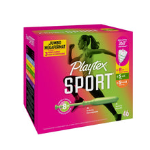 Playtex® Sport® Tampons, Multipack (Light/Regular/Super Absorbency) 46ct (PACK OF 3 )