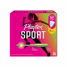 Playtex Sport Tampons, Unscented, Regular (36 Count) (PACK OF 3 )