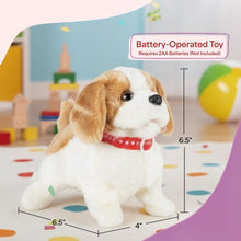 PlushPuppyToywithInteractiveFeatures-Walks_BarksandFlipsforKidsbyHappyTrails5 - USA Mega Market