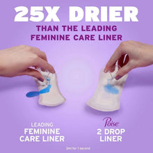 Poise Daily Incontinence Panty Liners, 2 Drop Very Light, 132 ct.