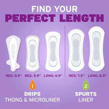 Poise Daily Incontinence Panty Liners, 2 Drop Very Light, 132 ct.