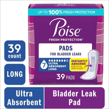 PoiseIncontinence-PostpartumPadsforBladderLeaks-7DropUltraAbsorbency-LongLength-39Count8-_1 - USA Mega Market