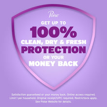 Poise Incontinence Pads for Women, 4 Drop Moderate Absorbency, Long Length, 84 Count
