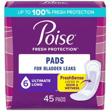 PoiseIncontinencePadsforWomen_6DropUltimateAbsorbency_LongLength_45Count7 - USA Mega Market