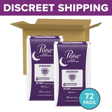 PoiseOvernightIncontinence-PostpartumPadsforBladderLeaks-8DropExtraCoverage-72Count-2Packsof36-P_714_2 - USA Mega Market