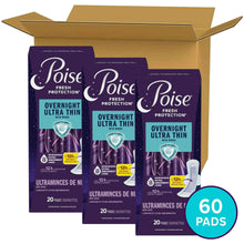 PoiseOvernightUltraThinIncontinencePadswithWings-8DropExtraAbsorbent-60Count9-_2 - USA Mega Market