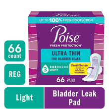 PoiseUltraThinIncontinencePadswithWings-3DropLightAbsorbency-66Count7-_1 - USA Mega Market