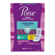 PoiseUltraThinIncontinencePadswithWings_3DropLightAbsorbency_66Count - USA Mega Market