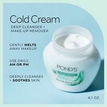 POND’S Cold Cream Cleanser, Hydrating Makeup Remover & Deep Cleansing Face Cream – 6.1 oz