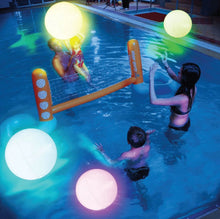 PoolToys_LightupPoolBeachGameBalls4Pack8LightModes_PoolActivitiesDecorationsAdult_Red_Unisex - USA Mega Market