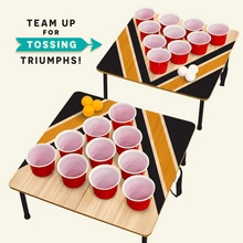 Portable Cup Pong, Outdoor Toss Game Set, for All Ages, by MinnARK