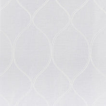 Portside Embroidered Trellis Sheer Curtains, 2-pack
