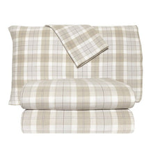 Portuguese Cotton Flannel Sheets, 4-piece Set
