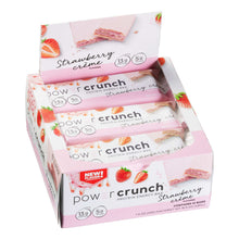 Power Crunch Protein Energy Bar, Strawberry Creme, 1.4 oz, 12-count