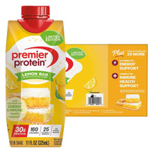 Premier30gProteinPLUSEnergyandImmuneSupportShakes_LemonBar_11floz_18-pack - USA Mega Market