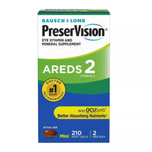 PreserVisionEyeVitaminandMineralSupplementAREDS2FormulaSoftgels_210ct. - USA Mega Market