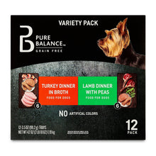 PureBalanceGrain-FreeWetDogFoodVarietyPack_3.5ozTrays_12Count - USA Mega Market