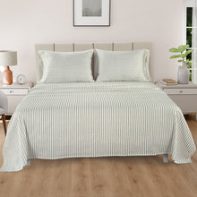 Juego de sábanas Pure Earth Organic de 6 piezas, 300 hilos