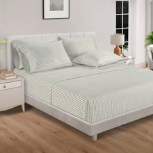 Juego de sábanas Pure Earth Organic de 6 piezas, 300 hilos