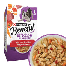 PurinaBenefulKitchenCreationsWithBeefandGardenVeggiesinSauceWetDogFood_3oz_8Pack - USA Mega Market