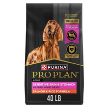 PurinaProPlanHighProteinDryDogFoodforAdultDogsSensitiveSkin-Stomach-Salmon-Rice-40lbBag-_1 - USA Mega Market