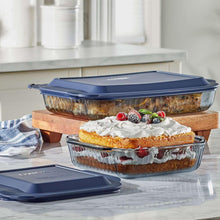 PyrexSculptedTinted4-PieceGlassBakingDishSetwithAirtightLids5-_1 - USA Mega Market