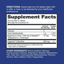 Qunol Brain Health Magnesium L-Threonate Tablets, 90 ct.