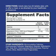 Qunol Brain Health Magnesium L-Threonate Tablets, 90 ct.