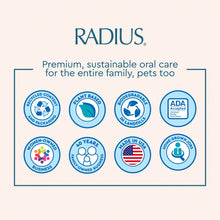 RADIUS Kids Toothbrush, Child Extra Soft, 1 YR+, Totz Toothbrush, Value Pack, 2 CT