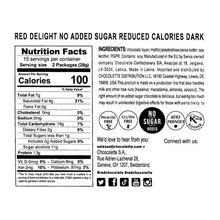 REDDelightVeganDarkChocolateBars30-14Gr.SnackSizeBarsPerBag_2-pack2 - USA Mega Market