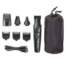 REMINGTONGraphiteAll-in-OneGroomingKit-Men-sHead-BodyTrimmerKitwithCombs-Black14-_1 - Brands For Less USA
