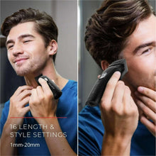 REMINGTON Graphite All-in-One Grooming Kit, Men's Head & Body Trimmer Kit with Combs, Black
