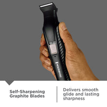 REMINGTON Graphite All-in-One Grooming Kit, Men's Head & Body Trimmer Kit with Combs, Black