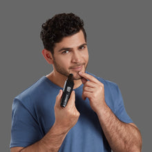 REMINGTON Graphite All-in-One Grooming Kit, Men's Head & Body Trimmer Kit with Combs, Black