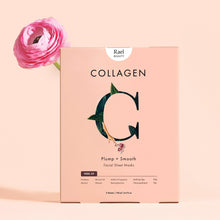 Rael Beauty Collagen Facial Mask for Wrinkles and Dry Skin, Plump and Smooth, 1 Count