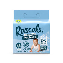 Rascals 99% Water Premium Fragrance Free Baby WRascals 99% Water Premium Fragrance Rascals 99% Water Premium Fragrance Free Baby Wipes, 216 CountFree Baby Wipes, 216 Countipes, 216 Count
