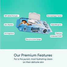 Rascals 99% Water Premium Fragrance Free Baby WRascals 99% Water Premium Fragrance Rascals 99% Water Premium Fragrance Free Baby Wipes, 216 CountFree Baby Wipes, 216 Countipes, 216 Count