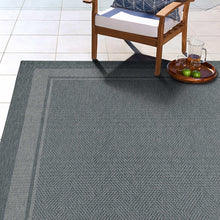 RavennaIndoorOutdoorRug-GeoBorderSilver3-_2 - USA Mega Market