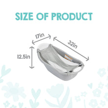 Regalo Baby Basics Grow with Me Infant Bath Tub, Grey, Unisex, Plastic