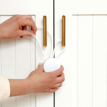 Regalo Baby Proof Cabinet Locks for Child Safety, Multi-Purpose Strap Locks for Cabinets, Appliances & Drawers
