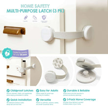 Regalo Multi-Purpose Safety Latches for Child Safety - 3 Pack