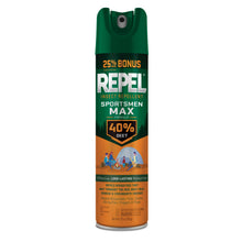 Repel Sportsmen Max Formula Insect and Mosquito Repellent, Bug Spray with 40% DEET, 8.125 Oz