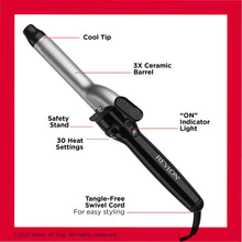 Revlon Perfect Heat Triple Ceramic Curling Iron, Black
